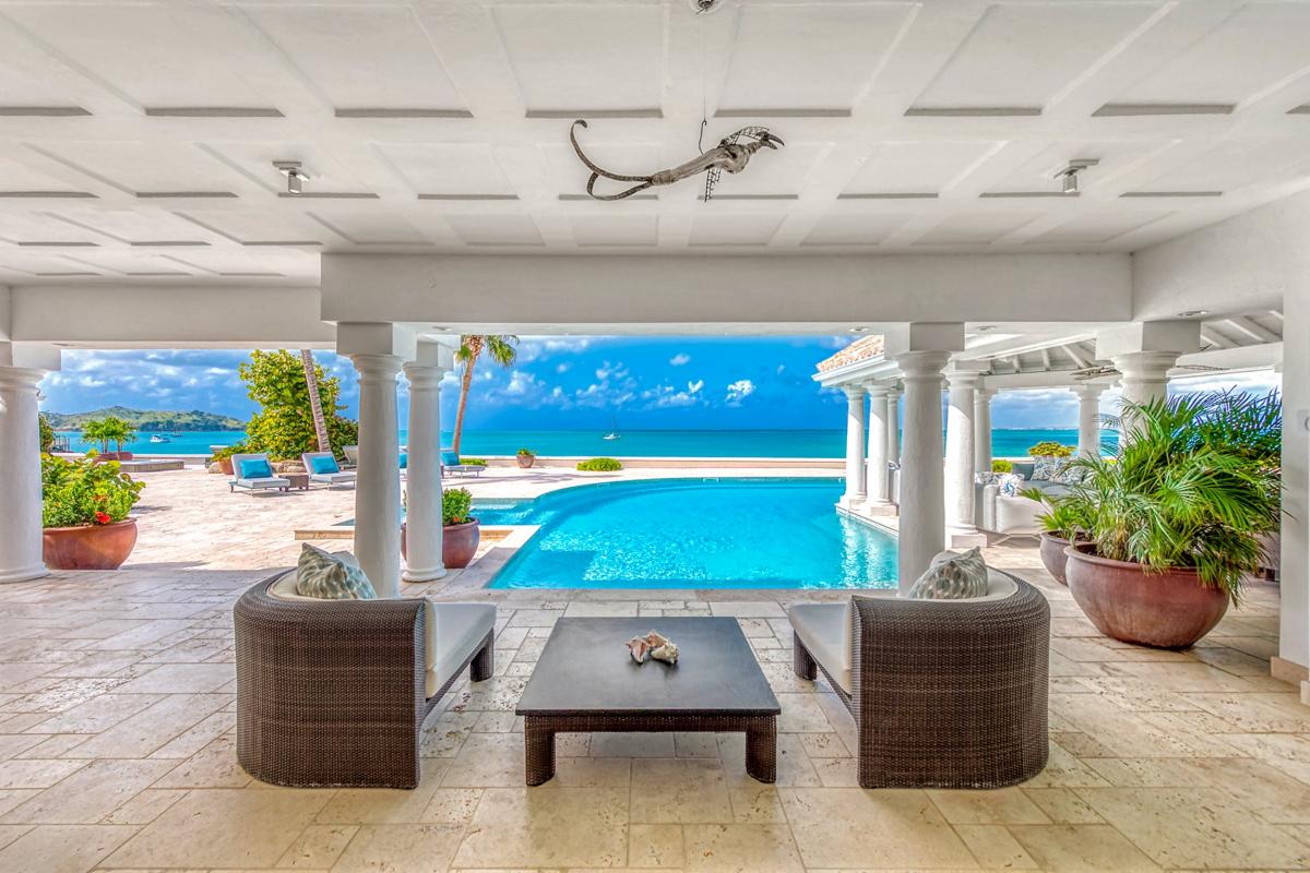 Unique Villa rental St Martin - Outdoor seating